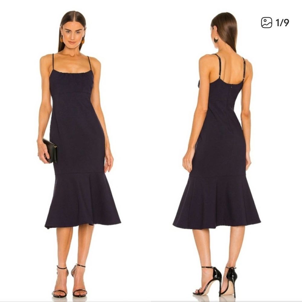 Likely Prina Flounce Midi Dress, Size 8 NWOT